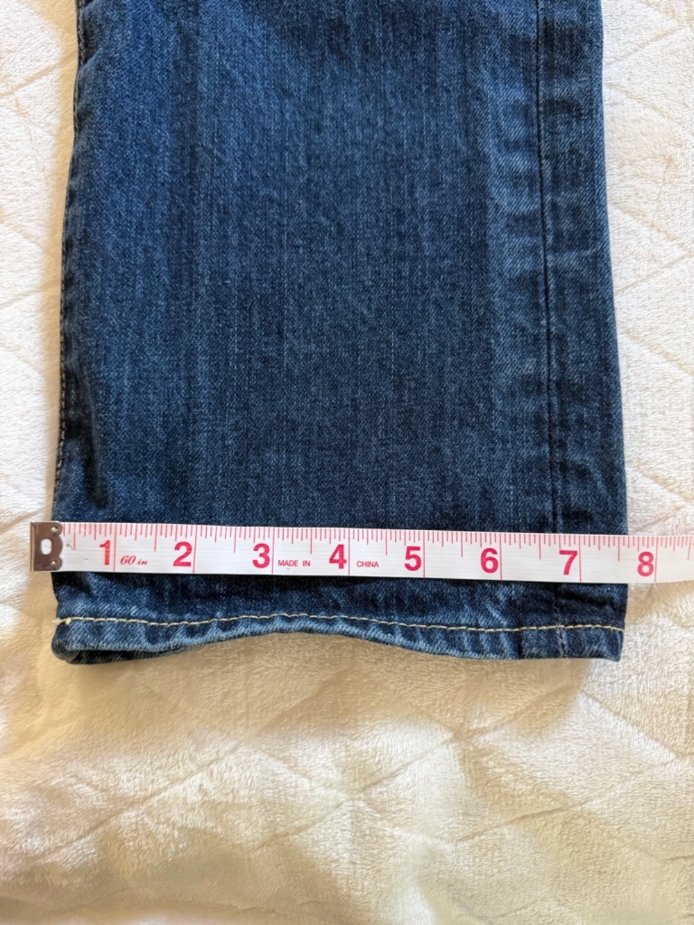 Abercrombie & Fitch Slim Straight Jeans Mens 30x32 Medium Wash Y2K Grunge Denim - Picture 14 of 14